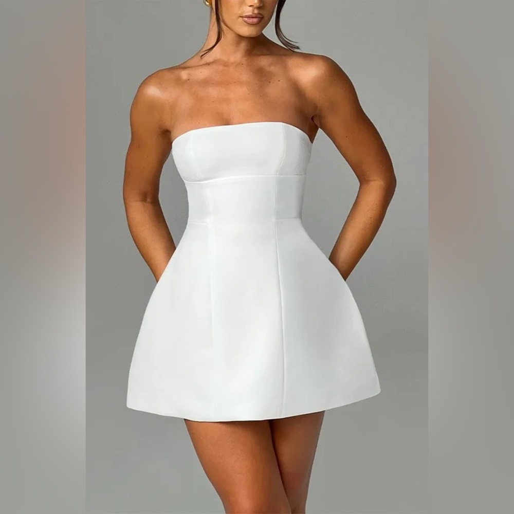 NWT Sthcute Strapless A-line Mini Dress